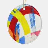 Samenstelling #2A door Michael Moffa Keramisch Ornament (Links)