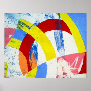 Samenstelling #2A door Michael Moffa Poster