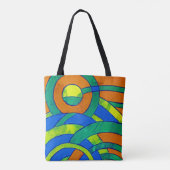 Samenstelling #30 van Michael Moffa Tote Bag (Achterkant)