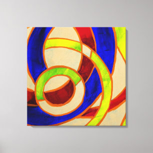 Samenstelling #31 van Michael Moffa Canvas Afdruk