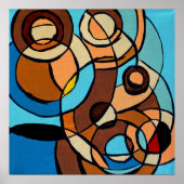 Samenstelling #32 door Michael Moffa Poster (Voorkant)