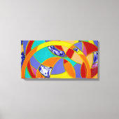 Samenstelling #5 door Michael Moffa Canvas Afdruk (Voorkant)