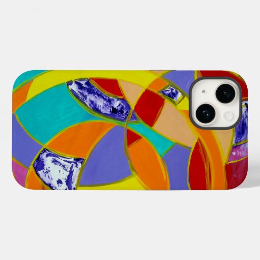 Samenstelling #5 door Michael Moffa Case-Mate iPhone Case (Achterkant (horizontaal))