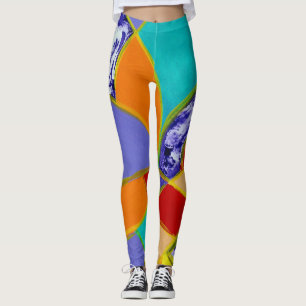 Samenstelling #5 door Michael Moffa Leggings