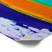 Samenstelling #5 door Michael Moffa Poster (Hoek)