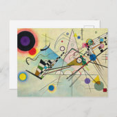 Samenstelling 8, 1923 by Wassily Kandinsky Briefkaart (Voorkant / Achterkant)