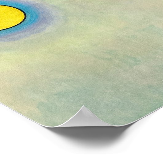 Samenstelling 8, 1923 by Wassily Kandinsky Poster (Hoek)