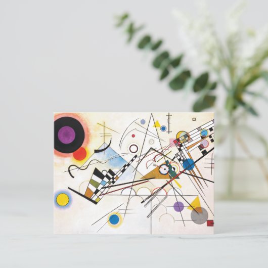 Samenstelling 8 | Kandinsky | Briefkaart (Staand voorkant)