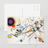 Samenstelling 8 | Kandinsky | Briefkaart (Voorkant / Achterkant)