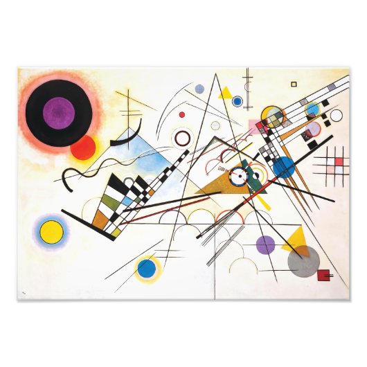 Samenstelling 8 | Kandinsky | Foto Afdruk (Voorkant)