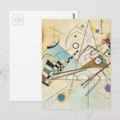 Samenstelling 8 Kandinsky Painting Briefkaart (Voorkant / Achterkant)