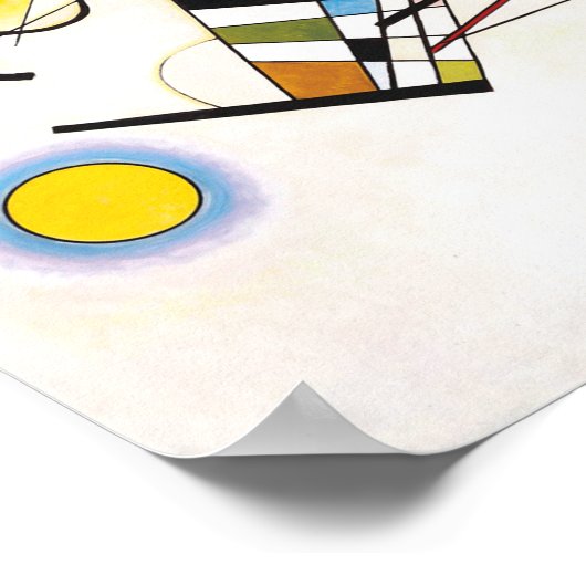 Samenstelling 8 | Kandinsky | Poster (Hoek)