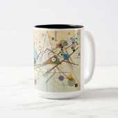 Samenstelling 8 tweekleurige koffiemok (Voorkant rechts)