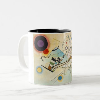 Samenstelling 8 tweekleurige koffiemok