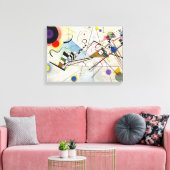 Samenstelling 8 Wassily Kandinsky Canvas Afdruk (Insitu (Woonkamer))
