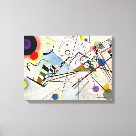 Samenstelling 8 Wassily Kandinsky Canvas Afdruk (Voorkant)
