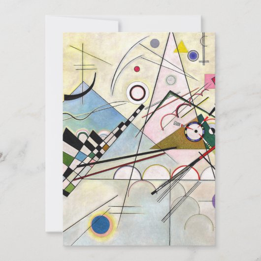 Samenstelling 8 Wassily Kandinsky Kaart (Voorkant)