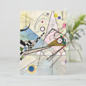 Samenstelling 8 Wassily Kandinsky Kaart (Staand voorkant)