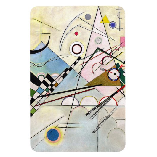 Samenstelling 8 Wassily Kandinsky Magneet (Verticaal)