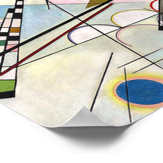 Samenstelling 8 Wassily Kandinsky Poster (Hoek)