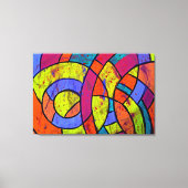 Samenstelling #9 van Michael Moffa Canvas Afdruk (Voorkant)