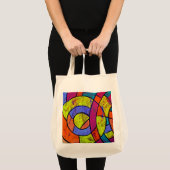 Samenstelling #9 van Michael Moffa Tote Bag (Voorkant (product))