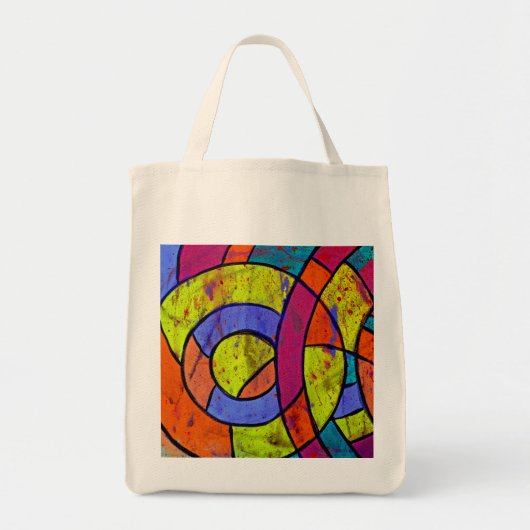 Samenstelling #9 van Michael Moffa Tote Bag (Voorkant)