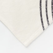 Samenstelling abstracte cirkels fleece deken (Hoek)