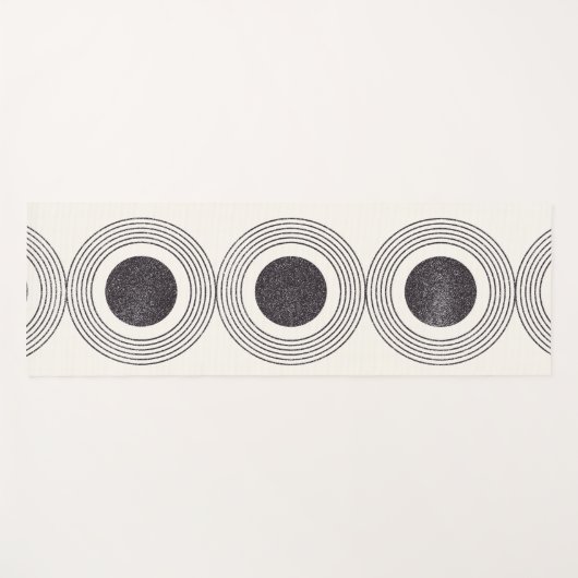 Samenstelling abstracte cirkels yogamat (Voorkant (horizontaal))