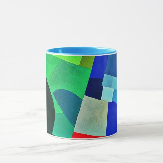 Samenstelling, abstracte kunst van Otto Freundlich Mok (Midden)