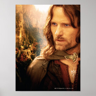 Samenstelling Aragorn en Rivendell Poster