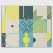 Samenstelling Bauhaus, met abstracte ele Cadeaupapier (Vlak)