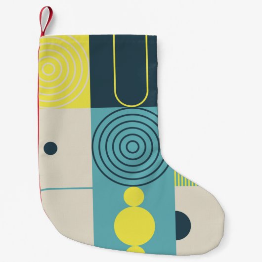 Samenstelling Bauhaus, met abstracte ele Kleine Kerstsok (Voorkant)