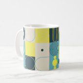 Samenstelling Bauhaus, met abstracte ele Koffiemok (Voorkant links)