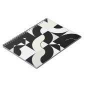 Samenstelling Bauhaus, met abstracte ele Notitieboek (Linkerzijde)