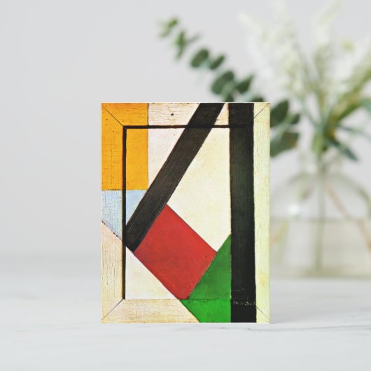 Samenstelling, beroemd kunstwerk van Theo van Does Briefkaart (Staand voorkant)