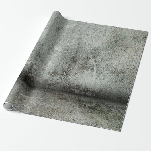 Samenstelling betonwand cadeaupapier (Uitgerold)