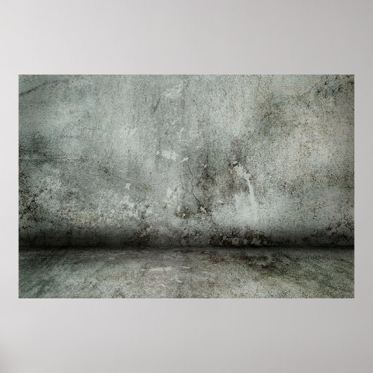 Samenstelling betonwand poster (Voorkant)