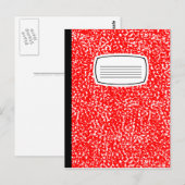 samenstelling boek briefkaart (Voorkant / Achterkant)