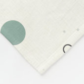 Samenstelling bosbewoners fleece deken (Hoek)