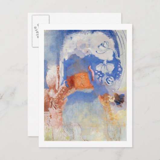 Samenstelling, c.1900 (olie op canvas) briefkaart (Voorkant / Achterkant)