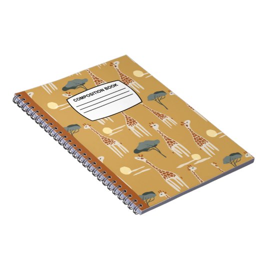 Samenstelling Giraffe Notitieboek (Rechterzijde)