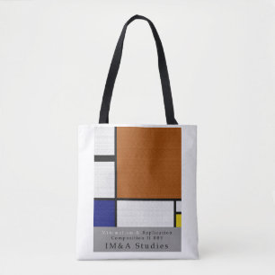 Samenstelling II van de Replicatie van Minimalism Tote Bag