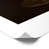 Samenstelling in het paars poster (Hoek)