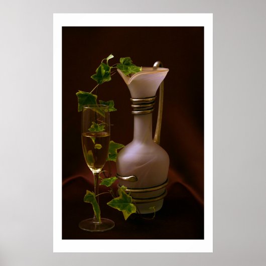 Samenstelling in het paars poster (Voorkant)