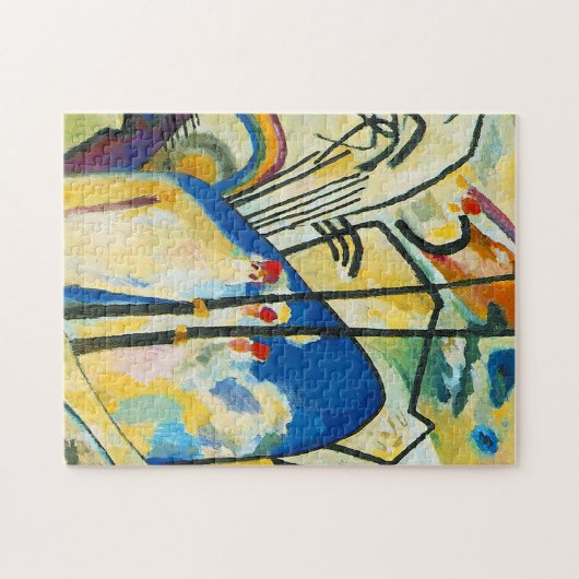 Samenstelling IV door Vassily Kandinsky Legpuzzel (Horizontaal)