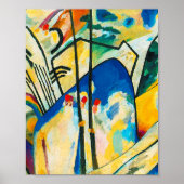 Samenstelling IV door Vassily Kandinsky Poster (Voorkant)