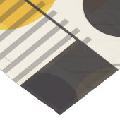 Samenstelling kleurrijke geometrische vormen lange tafelloper (Hoek)