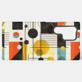 Samenstelling kleurrijke geometrische vormen samsung galaxy hoesje (Achterkant horizontaal)