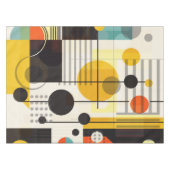 Samenstelling kleurrijke geometrische vormen tafelkleed (Voorkant (Horizontaal))